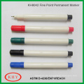 Assorted colors fine tip mini size non-toxic steel tip marker